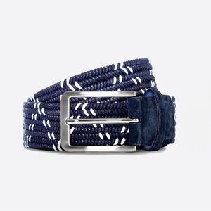 Stylish Navy and white Mens Belt